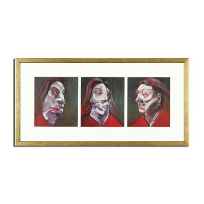 Lot 16 - FRANCIS BACON. THREE STUDIES OF ISABEL RAWSTHORNE, 1966.