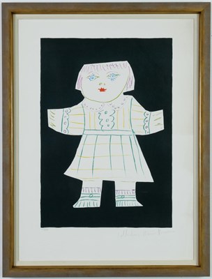 Lot 35 - AFTER PABLO PICASSO. UNE POUPEE DECOUPEE. (d)