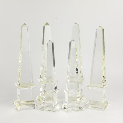 Lot 640 - OBLEISKS, A COLLECTION OF 6