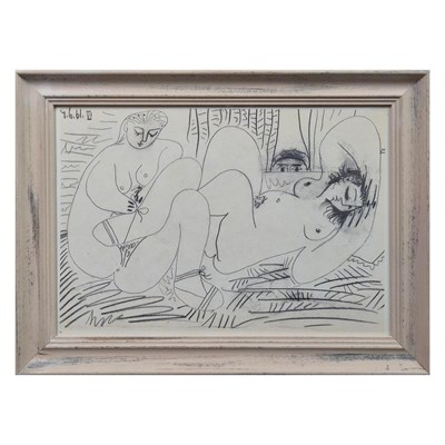 Lot 50 - PABLO PICASSO. LES DEJEUNERS. (d)