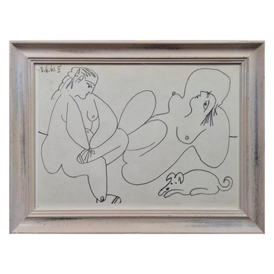 Lot 52 - PABLO PICASSO. LES DEJEUNERS. (d)