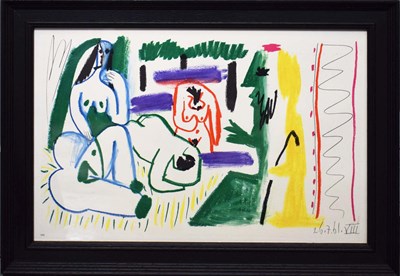 Lot 10 - PABLO PICASSO. LES DEJEUNERS. (d)
