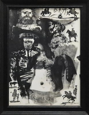 Lot 12 - PABLO PICASSO. PICADORS ET MATADORS. (d)