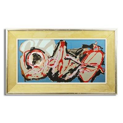 Lot 106 - IN THE MANNER OF KAREL APPEL. ABSTRACT. (d)