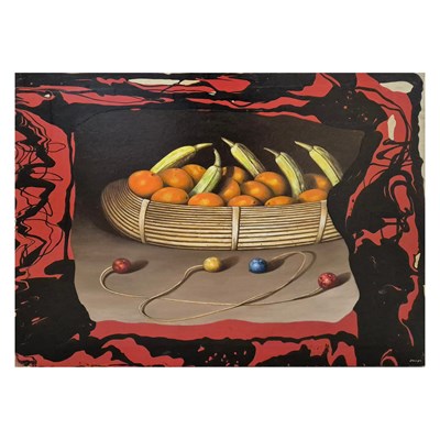 Lot 101 - FÉLIX MUYO (SPANISH B. 1948). STILL LIFE.