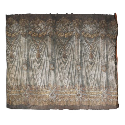 Lot 87 - PRINT OF THEATRE CURTAIN.