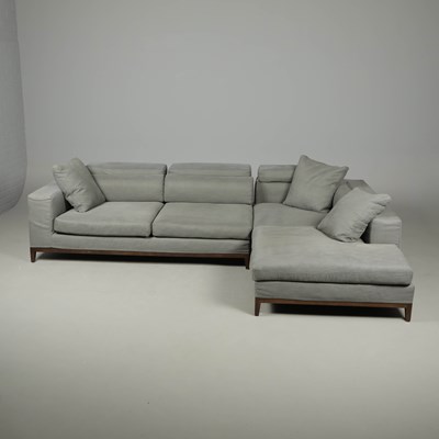 Lot 353 - CORNER SOFA