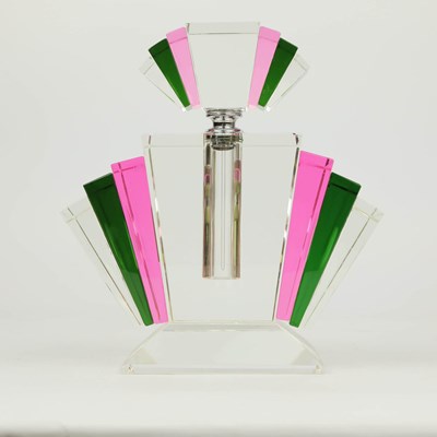 Lot 373 - ART DECO STYLE SCENT BOTTLE.
