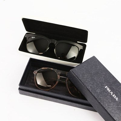 Lot 82 - TWO PAIRS OF DESIGNER SUNGLASSES.