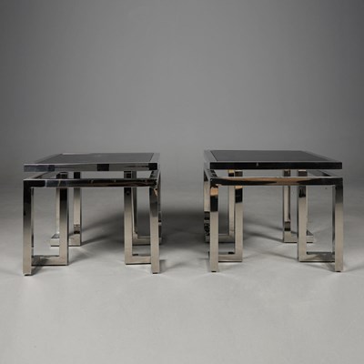 Lot 686 - EICHHOLTZ SIDE TABLES, A PAIR.